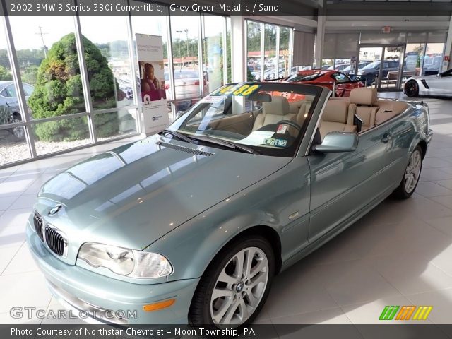 2002 BMW 3 Series 330i Convertible in Grey Green Metallic