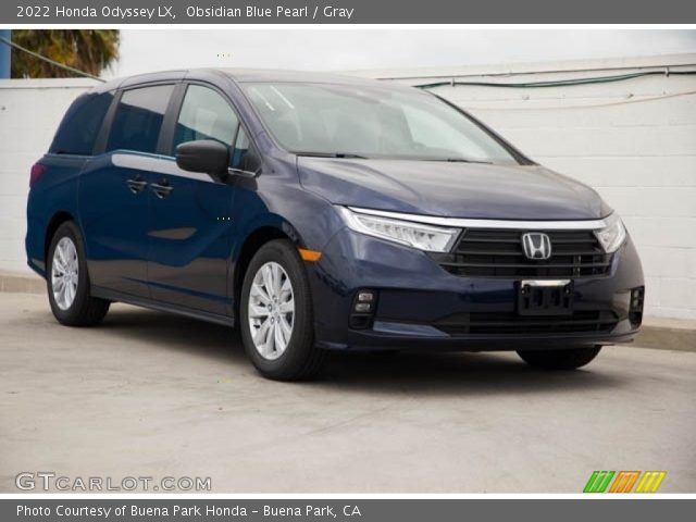 2022 Honda Odyssey LX in Obsidian Blue Pearl