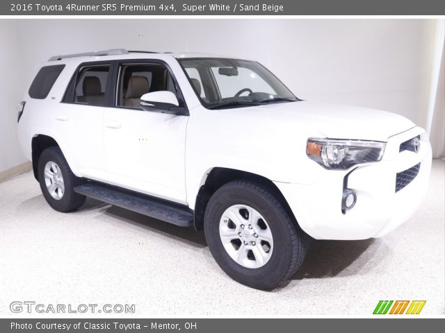 2016 Toyota 4Runner SR5 Premium 4x4 in Super White