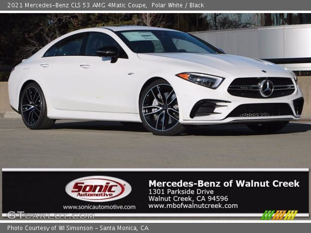 2021 Mercedes-Benz CLS 53 AMG 4Matic Coupe in Polar White