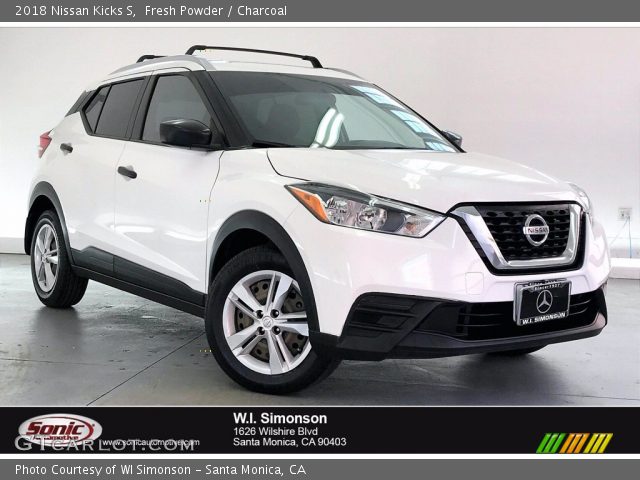 2018 Nissan Kicks S in Fresh Powder