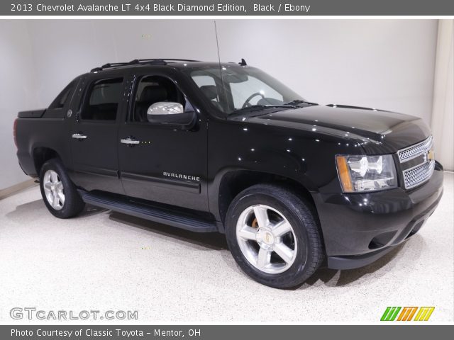 2013 Chevrolet Avalanche LT 4x4 Black Diamond Edition in Black