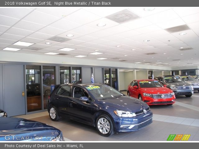 2018 Volkswagen Golf SE in Night Blue Metallic