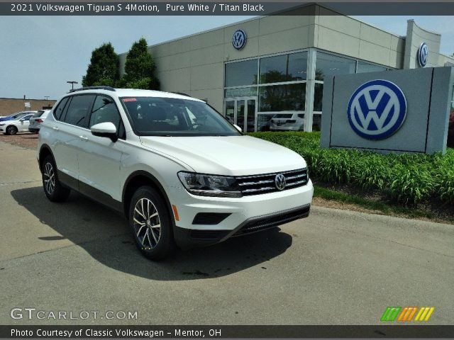 2021 Volkswagen Tiguan S 4Motion in Pure White