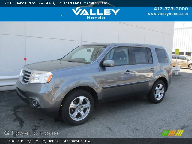 2013 Honda Pilot EX-L 4WD in Polished Metal Metallic