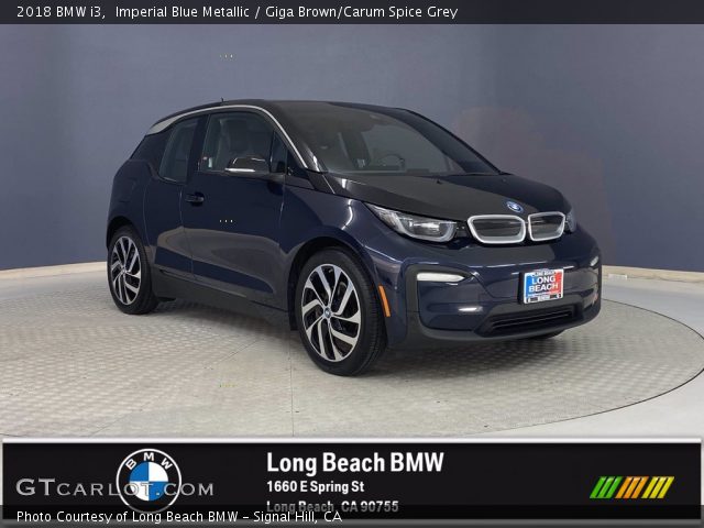 2018 BMW i3  in Imperial Blue Metallic