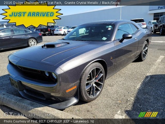 2016 Dodge Challenger R/T Scat Pack in Granite Crystal Metallic
