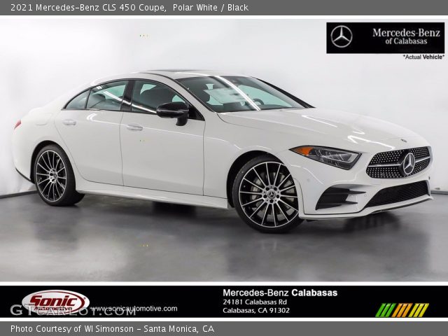 2021 Mercedes-Benz CLS 450 Coupe in Polar White