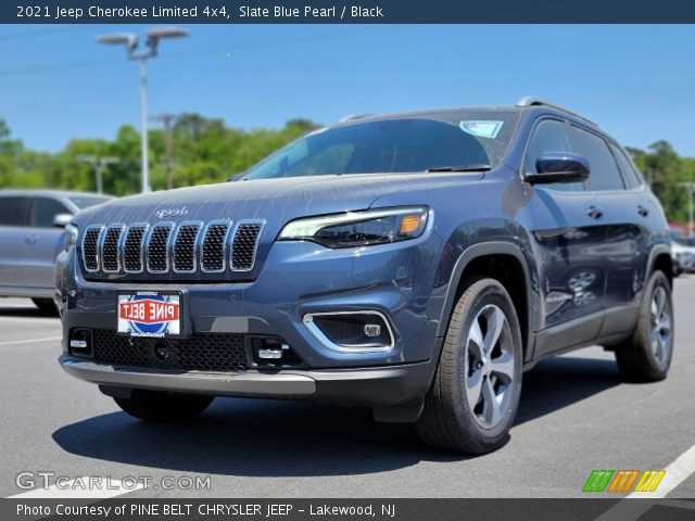 2021 Jeep Cherokee Limited 4x4 in Slate Blue Pearl