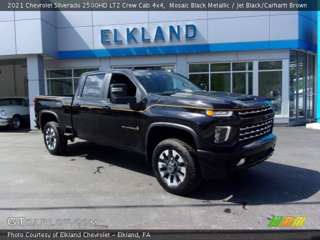 2021 Chevrolet Silverado 2500HD LTZ Crew Cab 4x4 in Mosaic Black Metallic