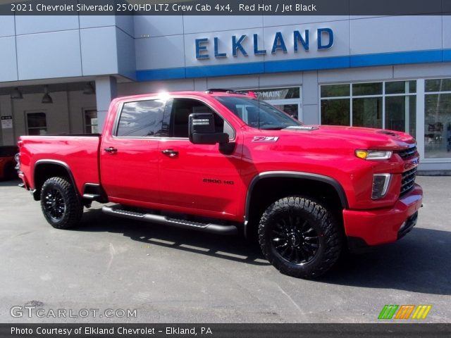 2021 Chevrolet Silverado 2500HD LTZ Crew Cab 4x4 in Red Hot