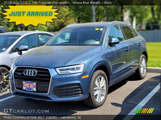 2018 Audi Q3 2.0 TFSI Premium Plus quattro in Utopia Blue Metallic