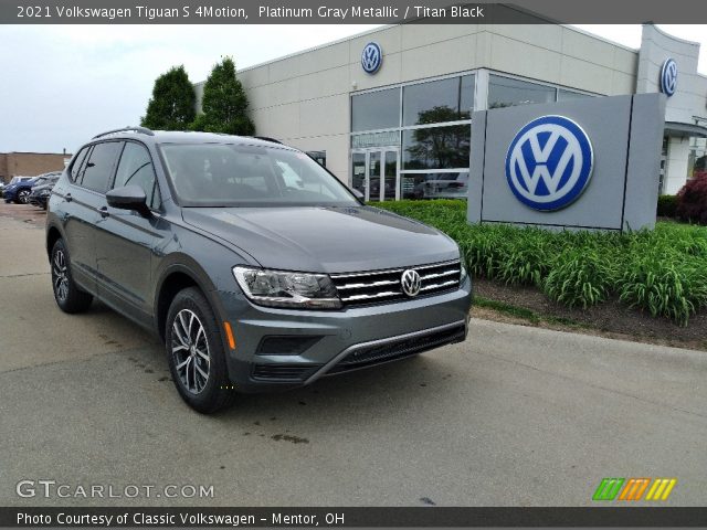2021 Volkswagen Tiguan S 4Motion in Platinum Gray Metallic