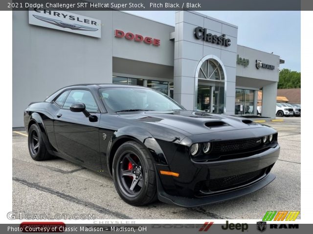 2021 Dodge Challenger SRT Hellcat Super Stock in Pitch Black