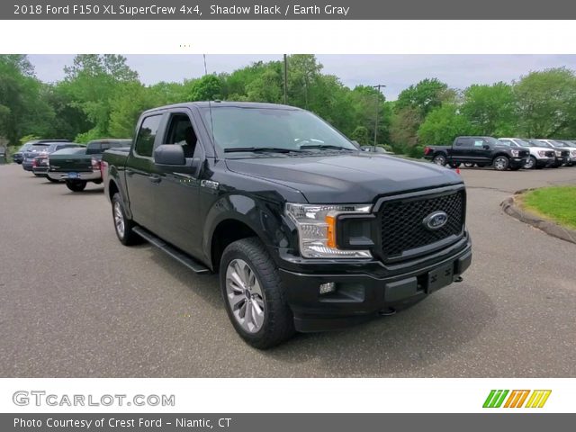 2018 Ford F150 XL SuperCrew 4x4 in Shadow Black