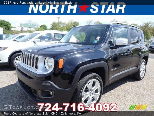 2017 Jeep Renegade Limited 4x4 in Black