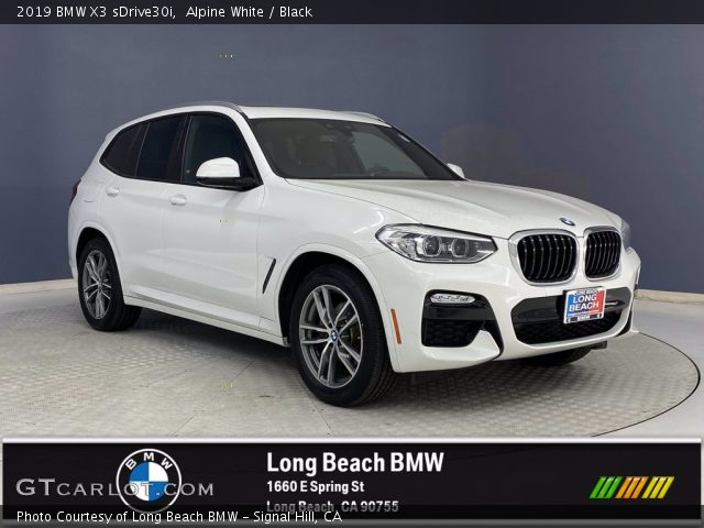 2019 BMW X3 sDrive30i in Alpine White