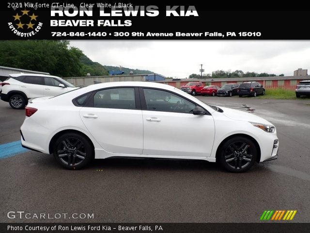 2021 Kia Forte GT-Line in Clear White