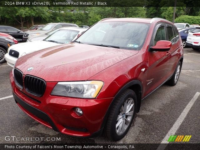 2014 BMW X3 xDrive28i in Vermilion Red Metallic