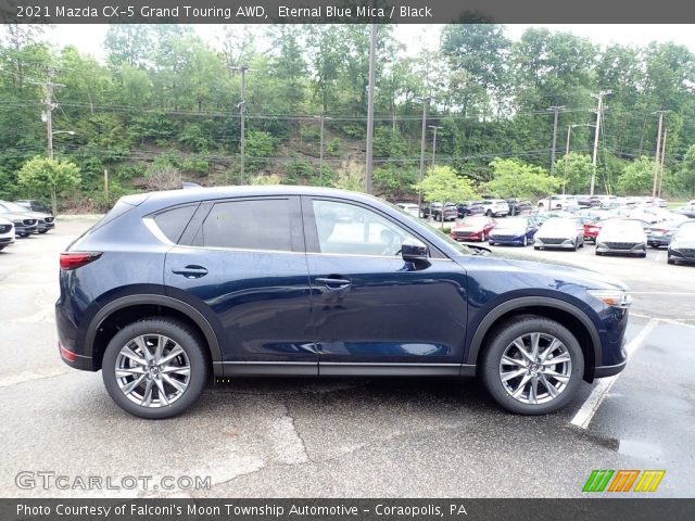 2021 Mazda CX-5 Grand Touring AWD in Eternal Blue Mica