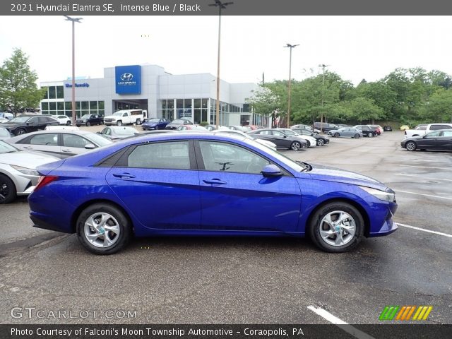 2021 Hyundai Elantra SE in Intense Blue