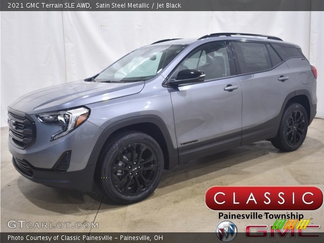 2021 GMC Terrain SLE AWD in Satin Steel Metallic