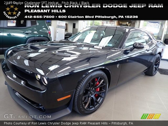 2015 Dodge Challenger SRT Hellcat in Pitch Black