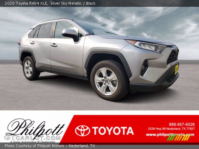 2020 Toyota RAV4 XLE in Silver Sky Metallic