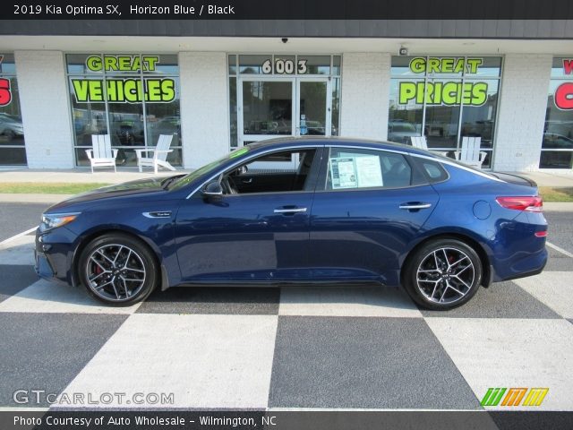 2019 Kia Optima SX in Horizon Blue