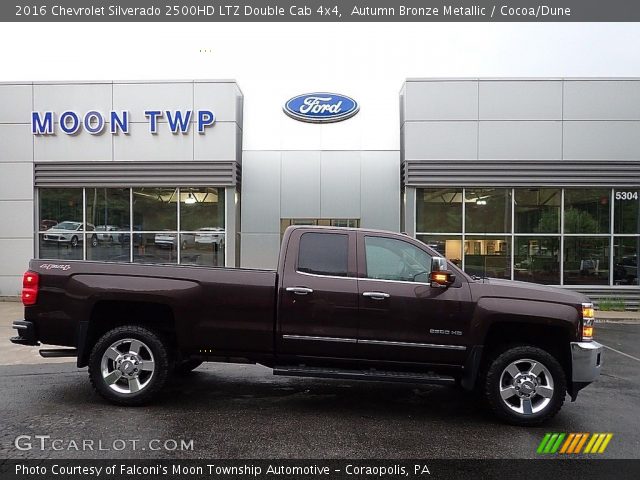 2016 Chevrolet Silverado 2500HD LTZ Double Cab 4x4 in Autumn Bronze Metallic