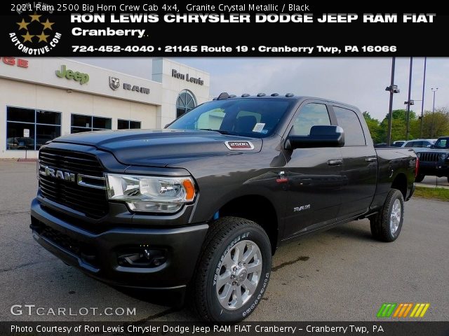 2021 Ram 2500 Big Horn Crew Cab 4x4 in Granite Crystal Metallic