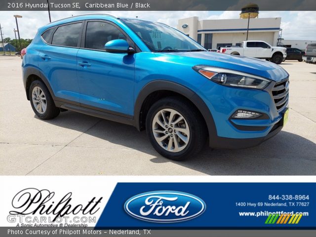 2016 Hyundai Tucson SE in Caribbean Blue
