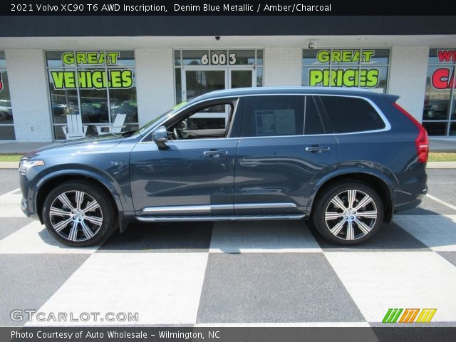 2021 Volvo XC90 T6 AWD Inscription in Denim Blue Metallic