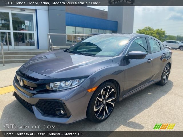 2018 Honda Civic Si Sedan in Modern Steel Metallic