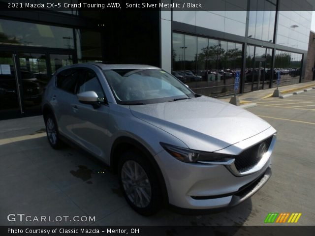 2021 Mazda CX-5 Grand Touring AWD in Sonic Silver Metallic