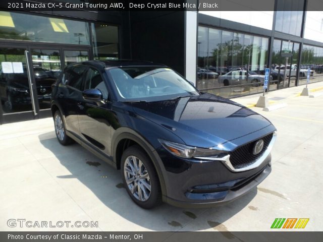 2021 Mazda CX-5 Grand Touring AWD in Deep Crystal Blue Mica