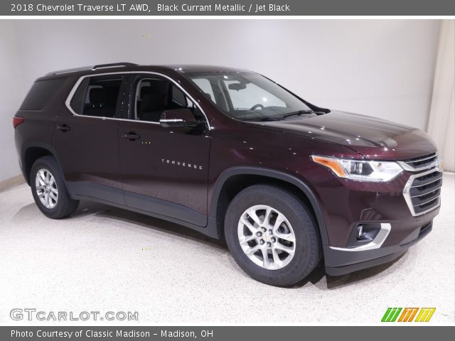 2018 Chevrolet Traverse LT AWD in Black Currant Metallic
