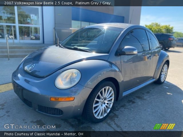 2007 Volkswagen New Beetle 2.5 Coupe in Platinum Grey