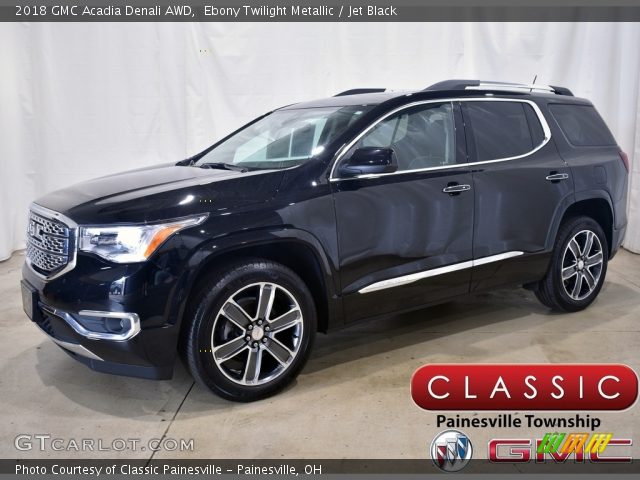 2018 GMC Acadia Denali AWD in Ebony Twilight Metallic