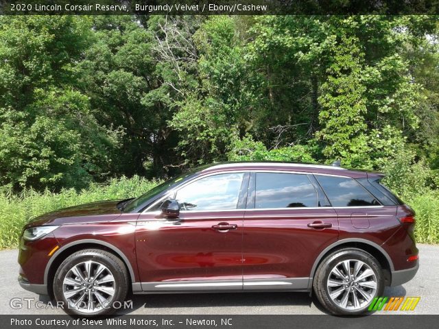 2020 Lincoln Corsair Reserve in Burgundy Velvet