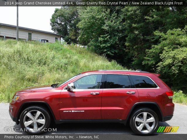 2014 Jeep Grand Cherokee Limited 4x4 in Deep Cherry Red Crystal Pearl