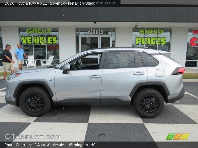 2020 Toyota RAV4 XLE in Silver Sky Metallic