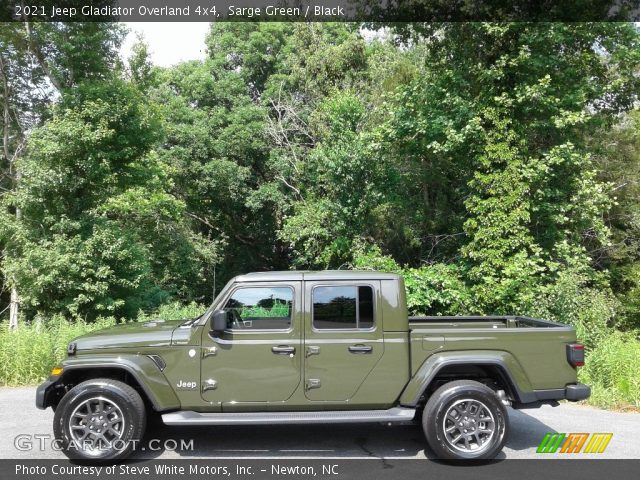2021 Jeep Gladiator Overland 4x4 in Sarge Green