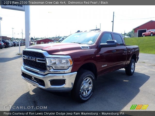 2021 Ram 2500 Tradesman Crew Cab 4x4 in Delmonico Red Pearl