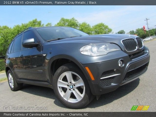 2012 BMW X5 xDrive35i Premium in Platinum Gray Metallic