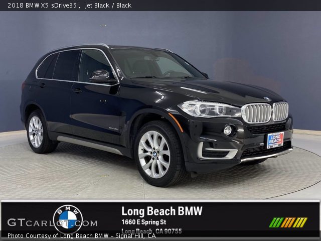 2018 BMW X5 sDrive35i in Jet Black