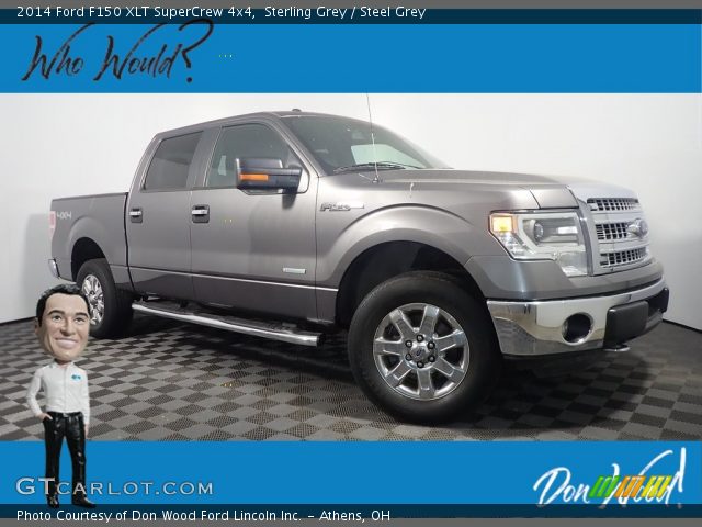 2014 Ford F150 XLT SuperCrew 4x4 in Sterling Grey