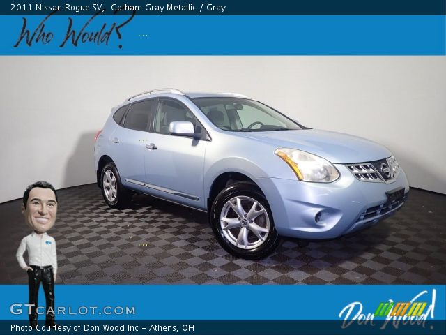 2011 Nissan Rogue SV in Gotham Gray Metallic