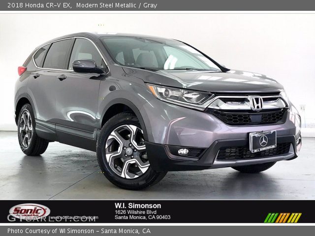2018 Honda CR-V EX in Modern Steel Metallic