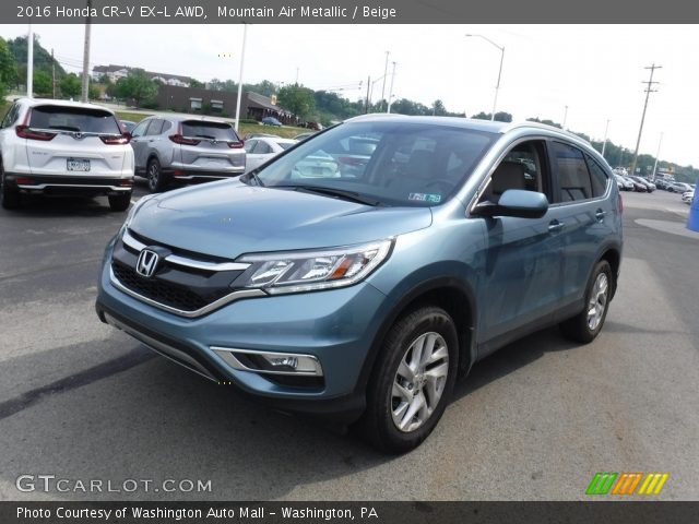 2016 Honda CR-V EX-L AWD in Mountain Air Metallic